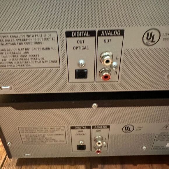 Sony CDP-CE375 Parts Lot of 2 With Remote Turns on Not Tested Parts Only - Picture 3 of 4